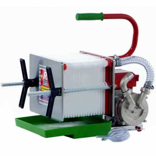 Rover Colombo 18 Oil Inox - Oil filter with cartridges and plates - Oil pump in Novax