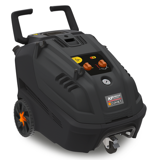Comet KP PRO EXTRA 5.12 12/200 T Three-phase Hot Water Pressure Washer - Brass Pump