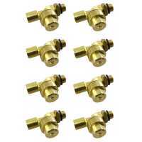8 pcs kit: anti-drip valves for jets - 1/4 MG - 1/4 GF joint