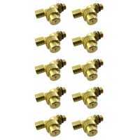 10 pcs kit: anti-drip valves for jets - 1/4 MG - 1/4 GF joint