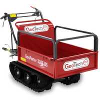 GeoTech GeoPorter 330E B&amp;S CR950 Tracked Power Barrow with Extendable Skip -  300 Kg capacity