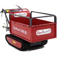 GeoTech Pro GeoPorter 530E BS CR950 Tracked Power Barrow with Extendable Barrow - 500 kg Capacity