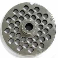 Reber Die Plate model TC 32 - 10 mm holes - Die Plate for Meat Grinder - Die Plate Diameter 99 mm