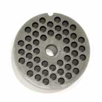 Reber Die Plate model TC 12 - 6 mm holes -  Die Plate for Meat Grinder - Die Plate Diameter 69 mm