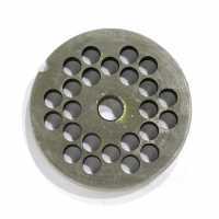 Reber Die Plate model TC 12 - 8 mm holes -  Die Plate for Meat Grinder - Die Plate Diameter 69 mm