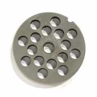 Reber Die Plate model TC 12 - 10 mm holes -  Die Plate for Meat Grinder - Die Plate Diameter 69 mm