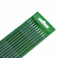 Pure Tungsten Electrode - 2.4 mm diameter - suitable for 140 A, 180A, 320A welding torches - 10 pcs