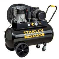 Stanley Fatmax B 350/10/100 T - Belt-driven Electric Air Compressor - 3 Hp Motor - 100 L