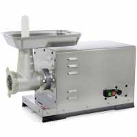 Reber 10024 N INOX meat grinder - meat mincer - N.22 small - 1500W induction electric motor