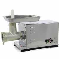 Reber 10026 N INOX meat grinder - meat mincer - N.32 - 1800W induction electric motor