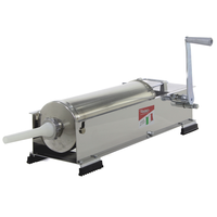 Reber 8973 N INOX - 10 Kg Professional Manual Sausage Stuffer - 2 Speeds