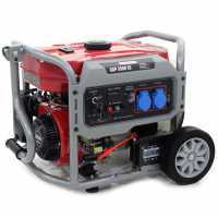 GeoTech Pro GGP 3500 ES - 3 kW Wheeled Power Generator with AVR - DC 2.8 kW Single-phase