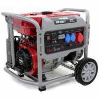 GeoTech Pro GGP 8000-3 - 6.6 kW Wheeled Power Generator with AVR - DC 6 kW Three-phase