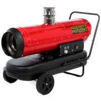 GeoTech IDH 3000 - Diesel Hot Air Generator - Indirect Heating - Trolley