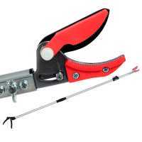Ausonia Pruning Shears on Telescopic Extendable  Pole, 192 to 302 cm - with pruning saw