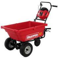 Snapper ESXDUC82 Electric Wheelbarrow with Wheels - Self-propelled battery-powered wheelbarrow 4Ah/82V
