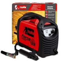 Telwin FORCE 125 Direct Current Electrode Inverter Welding Machine - 80 A Power - Kit