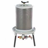 Grifo PEW40 - 40 L Hydraulic Fruit Press - Stainless Steel Tank 