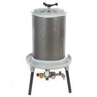 Grifo PEW80 - 80 L Hydraulic Fruit Press - Stainless Steel Tank 