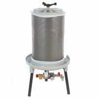 Grifo PEW20 - 20 L Hydraulic Fruit Press - Stainless Steel Tank 