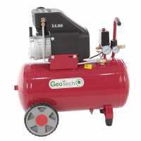 GeoTech AC 50.8.20 - Electric Air Compressor - 50 L compressed air - 2HP Motor