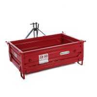 GeoTech TRP 160 Tractor-mounted Transport Box - Tipping Transporter - 3 Openable Side Panles