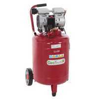 GeoTech S-AC50V-8-10 - Oilless Electric Air Compressor - 1 Hp Motor - 50 L Vertical Silenced