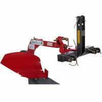 GeoTech DP20 - Tractor-Mounted Single Furrow Plough with Reinforced Structure - For Tractors with Three-point Hitch