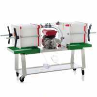 Rover Colombo 36 OIL -  Wheeled Oil Carton Filter- Stainless Steel Pump