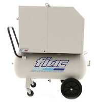 FIAC Silent AB90/360M - Single-phase electric belt-driven air compressor - 3 HP motor - 90 lt.