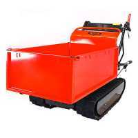 AMA TAG500T Tracked Power Barrow with extensible dumper - Load capacity 500 Kg
