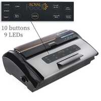 Royal Food RSV 3700 Super - Vacuum Sealer - 35 cm Sealing Bar