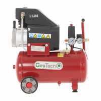 GeoTech AC 24.10.25C - 24L Electric Air Compressor Compressed Air - 2.5 Hp Motor