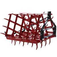 AgriEuro EPP50 heavy tooth harrow - portable / towed - 50 teeth, foldable
