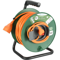Electraline Cable reel - 50 m - Universal socket 3 x 1.5 (3 cables with 1.5 mm&sup2; section)