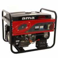AMA QF5000 3HP - 5.5 kW Power Generator with AVR and Electric Start - DC 5 kW Three-phase