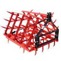 AgriEuro EPM50 fixed tooth harrow - medium series - portable / towed - 50 teeth, foldable - 250 cm