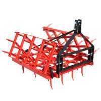 AgriEuro EPM40 medium series fixed tooth harrow -  portable / towed - 40 teeth, foldable - 200 cm