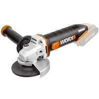 Worx WX800.9 Battery-powered Angle Grinder - BATTERY AND BATTERY CHARGER NOT INCLUDED
