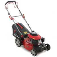 GeoTech Pro S46-140BG Petrol Lawn Mower - Self-propelled 2 in 1: Grass Collection + Rear Discharge