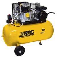 ABAC LINE B26/90 CM2 - Single-phase electric belt driven air compressor - Motor 2 HP - 90 l