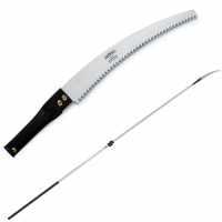 Curved-blade Pruning Saw 330 mm on oval 4 m telescopic pole Archman Art. 24+69
