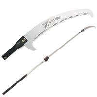 Curved-blade Pruning Saw 430 mm on oval 2 m telescopic pole Archman Art. 25+109