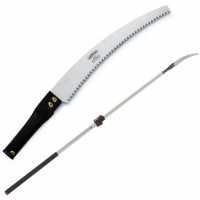 Curved-blade Pruning Saw 330 mm on oval 2 m telescopic pole Archman Art. 25+69