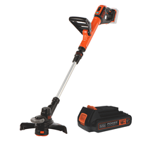 Black &amp; Decker STC1820EPC-QW Edge Strimmer - 18 V/ 2 Ah Lithium-ion Battery-powered Brush Cutter