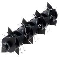 Lawn Scarifier Roller combined with blades and springs - 36cm