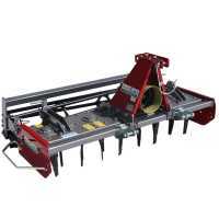 RF170 Power Harrow - 170 cm Working Width -16 Blades Light Series- Cage Roller
