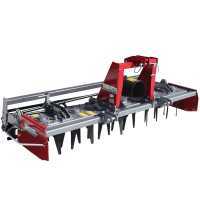 RF230 Power Harrow - 230 cm Working Width - 22 Blades Medium Series - Cage Roller