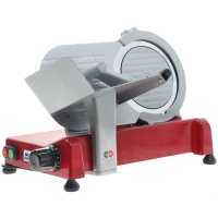 ALA 2000 Meat Slicer GP195R RED with 195 mm hardened blade - 140W electric motor