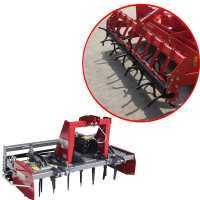 RH210 Power Harrow - 210 cm Working Width - 20 Blades Medium Series - Net Roller